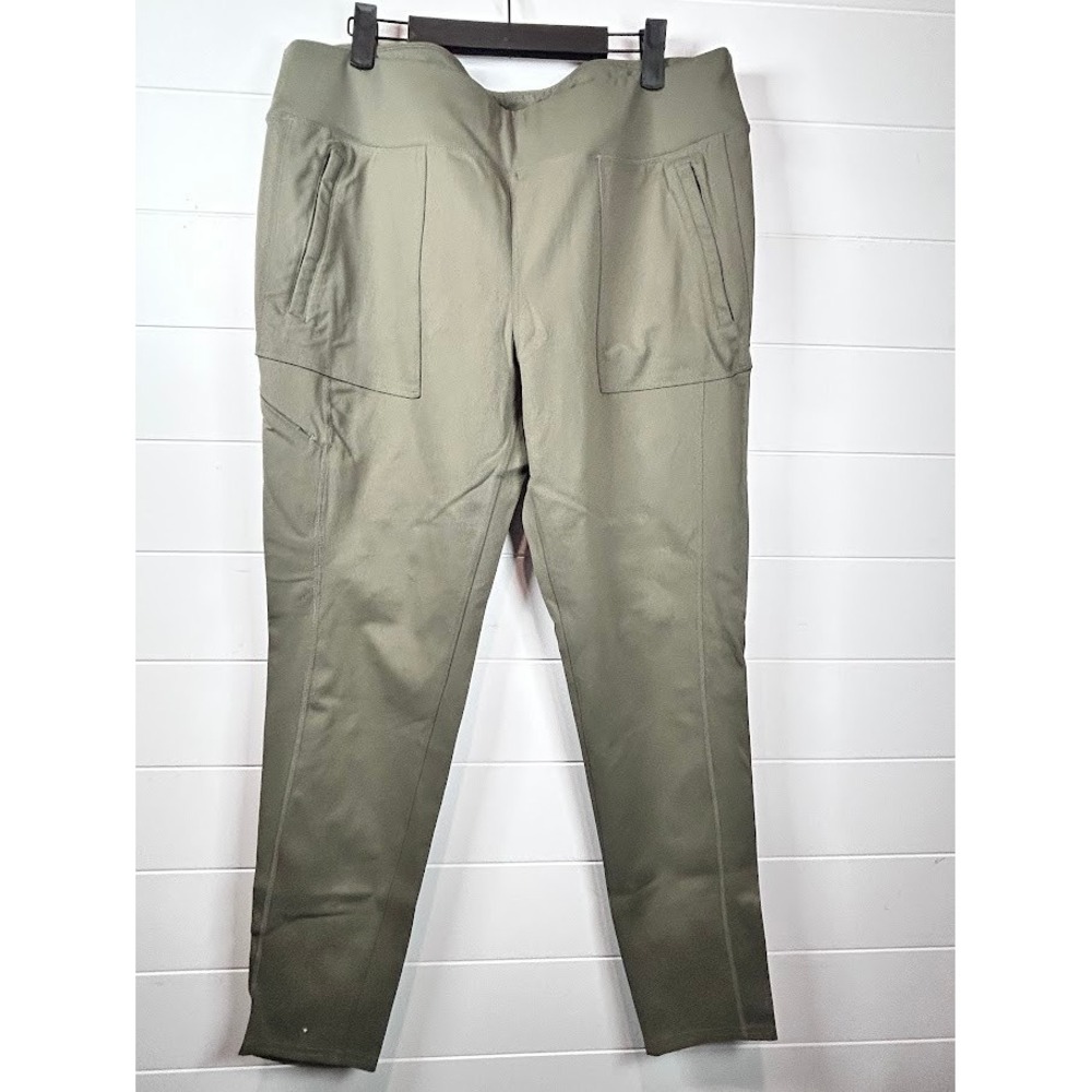 Ridgecut Toughwear Women XL Olive‎ Green Utility Pull On Pants Work Leggings